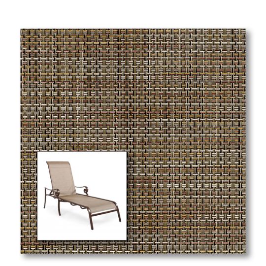 Two piece patio chair slings.