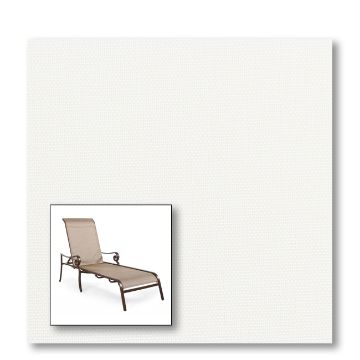 Two piece patio chair slings.