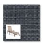 Two piece patio chair slings.