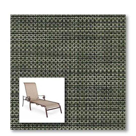 Two piece patio chair slings.