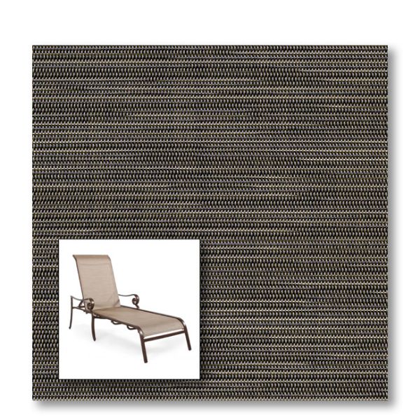 Two piece patio chair slings.