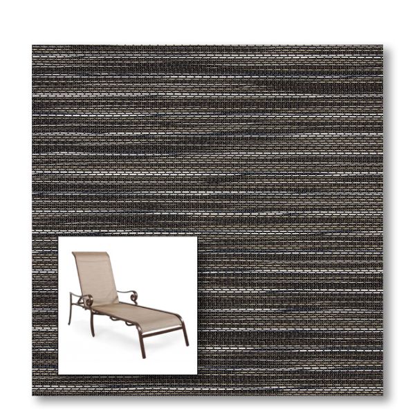 Two piece patio chair slings.