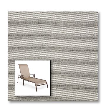 Two piece patio chair slings.