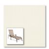 Two piece patio chair slings.