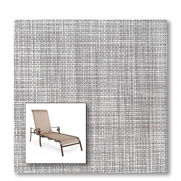 Two piece patio chair slings.