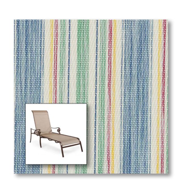 Two piece patio chair slings.