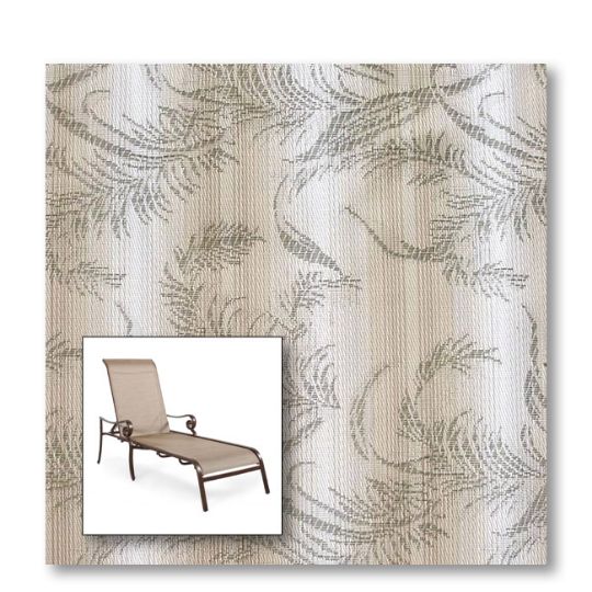 Two piece patio chair slings.