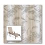 Two piece patio chair slings.