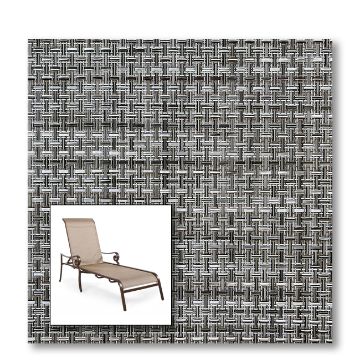 Two piece patio chair slings.