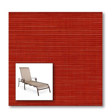 Two piece patio chair slings.