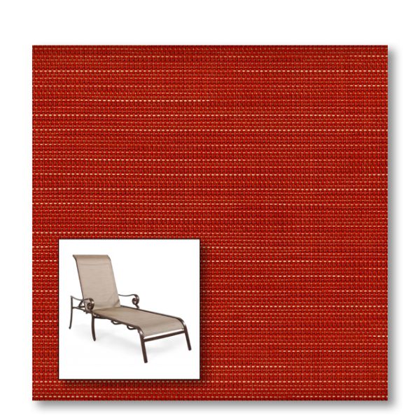 Two piece patio chair slings.
