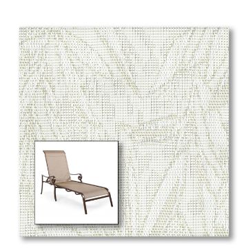 Two piece patio chair slings.