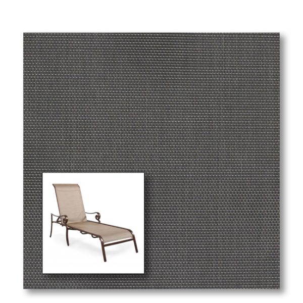 Two piece patio chair slings.