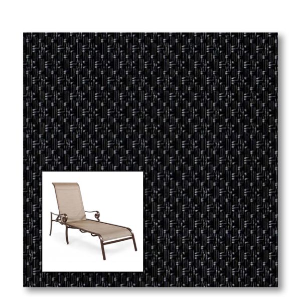 Two piece patio chair slings.