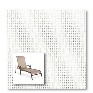 Two piece patio chair slings.