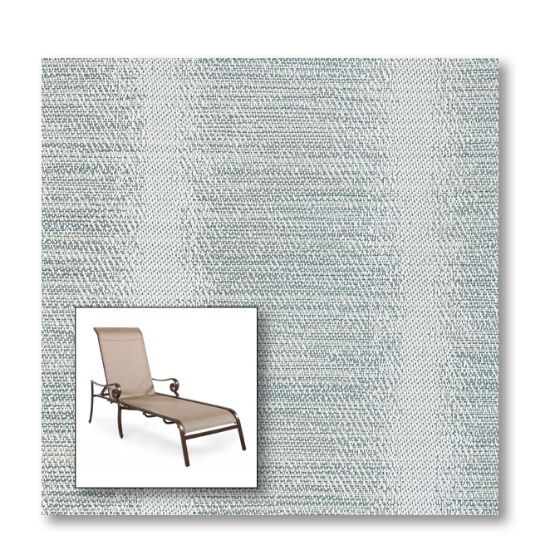 Two piece patio chair slings.