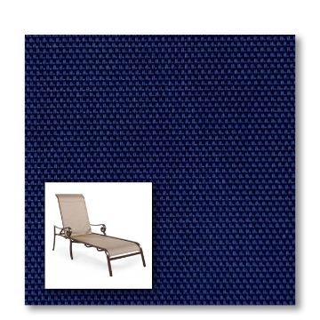 Two piece patio chair slings.