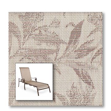 Two piece patio chair slings.