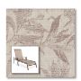 Two piece patio chair slings.