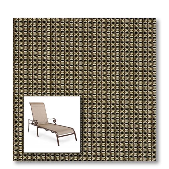 Two piece patio chair slings.