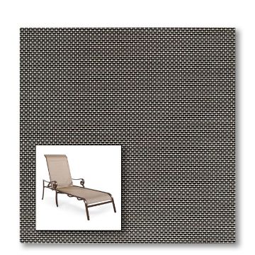 Two piece patio chair slings.