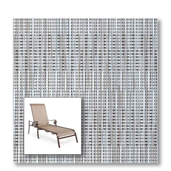 Two piece patio chair slings.