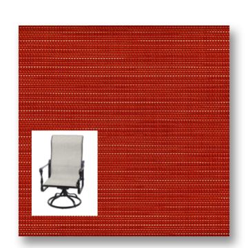 Twitchell Textilene Sunsure Meridian Patio Chair Replacement Sling Fabric