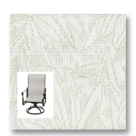 Twitchell Textilene Sunsure Montego Bay Patio Chair Replacement Sling Fabric