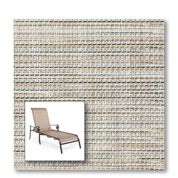 Two piece patio chair slings.