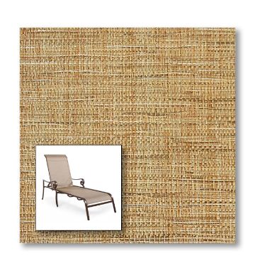 Two piece patio chair slings.