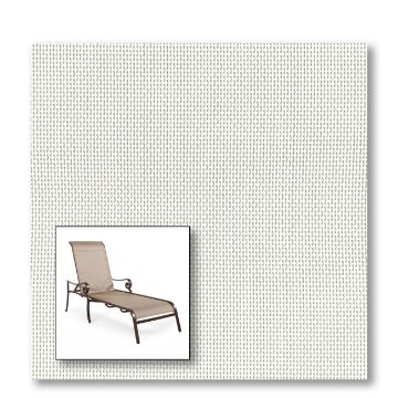 Two piece patio chair slings.