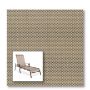Two piece patio chair slings.