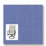 Twitchell Textilene Sunsure Patio Periwinkle Patio Chair Replacement Sling Fabric