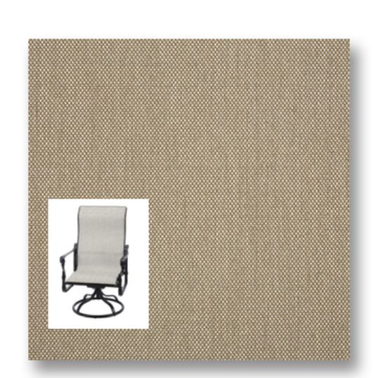 Sunbrella Augustine Ashe Patio Chair Replacement Sling Fabric