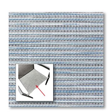 Picture of Tremor Steel Blue | Chair Seat Bottom Only