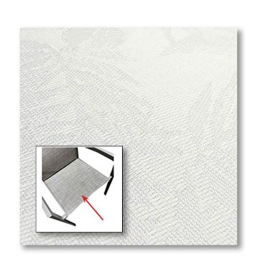 Picture of White Jungle | Chair Seat Bottom Only
