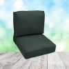 Deep Seating Patio Chair Cushions | Center Seam Style | Sunbrella
