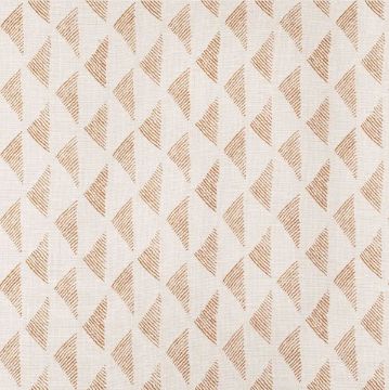 Sunbrella Etched Angles Cognac outdoor fabric for patio furniture cushions and outdoor pillows