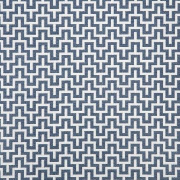 Sunbrella Underline Denim outdoor fabric for patio furniture cushions and outdoor pillows