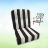Sunbrella Cabana Classic  Hanamint Replacement Cushions Club Chair | Estate Back