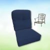 Sunbrella Canvas Navy Hanamint Replacement Cushions Club Chair | Estate Back