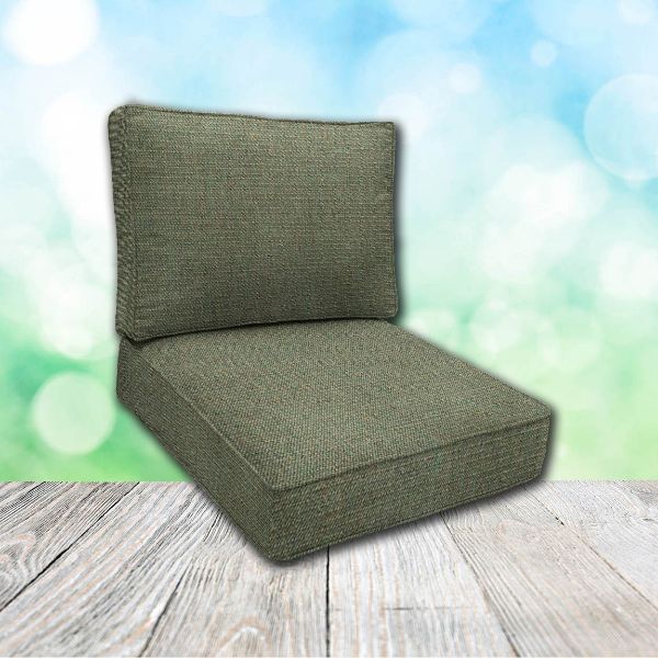 Cascadia Outdoor Cushions make custom outdoor patio furniture cushions for any style of patio furniture in Sunbrella Outdoor Fabrics