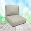 Cascadia Outdoor Cushions make custom outdoor patio furniture cushions for any style of patio furniture in Sunbrella Outdoor Fabrics
