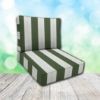 Cascadia Outdoor Cushions make custom outdoor patio furniture cushions for any style of patio furniture in Sunbrella Outdoor Fabrics