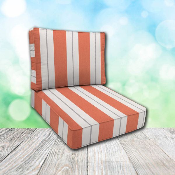 Cascadia Outdoor Cushions make custom outdoor patio furniture cushions for any style of patio furniture in Sunbrella Outdoor Fabrics