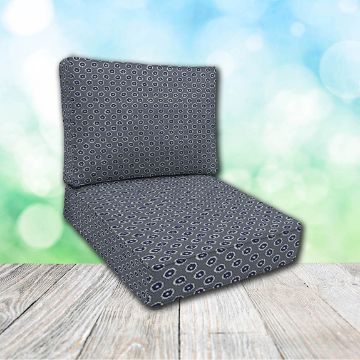 Cascadia Outdoor Cushions make custom outdoor patio furniture cushions for any style of patio furniture in Sunbrella Outdoor Fabrics