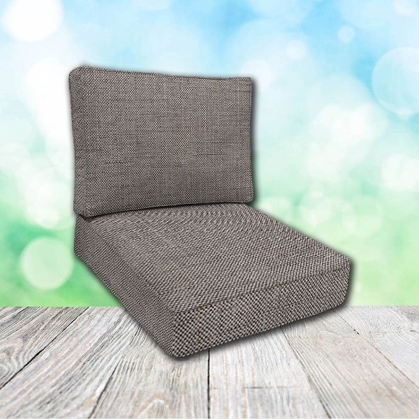 Cascadia Outdoor Cushions make custom outdoor patio furniture cushions for any style of patio furniture in Sunbrella Outdoor Fabrics