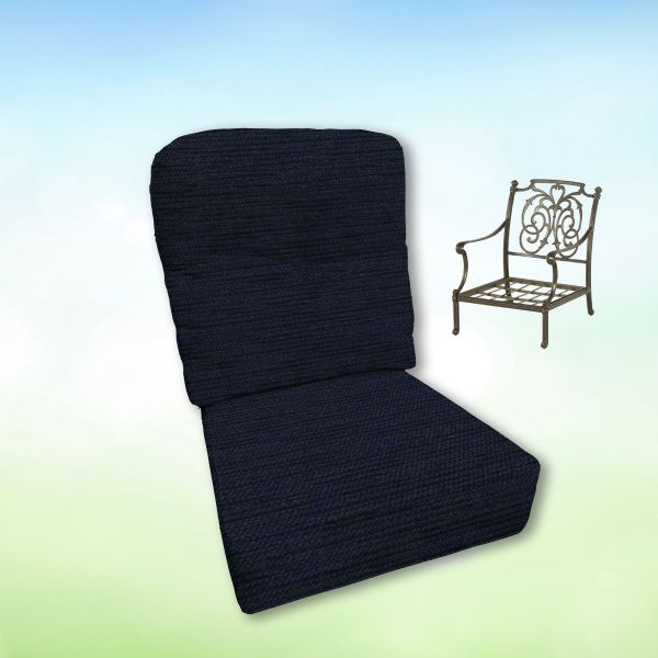 Sunbrella Hanamint Replacement Cushions Club Chair | Estate Back