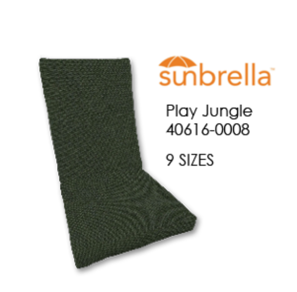 Sunbrella Play Junge Universal Patio Chair Cushion With Ties