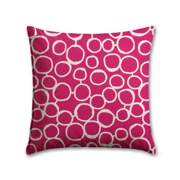 Premier Prints Freehand Jazz Pink Outdoor Pillow | Custom Patio Pillows